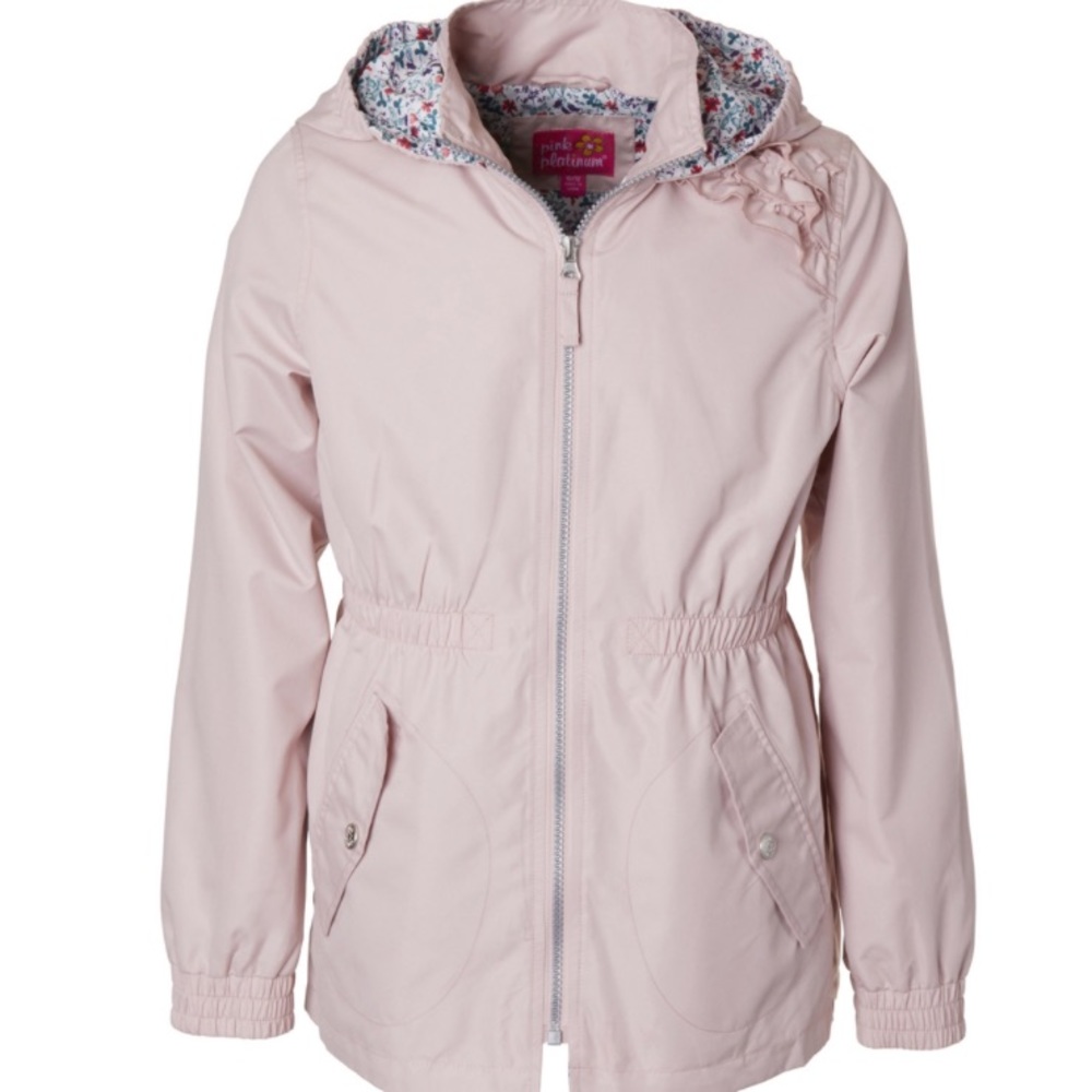 Pink Platinum Girl’s Anorak Jacket